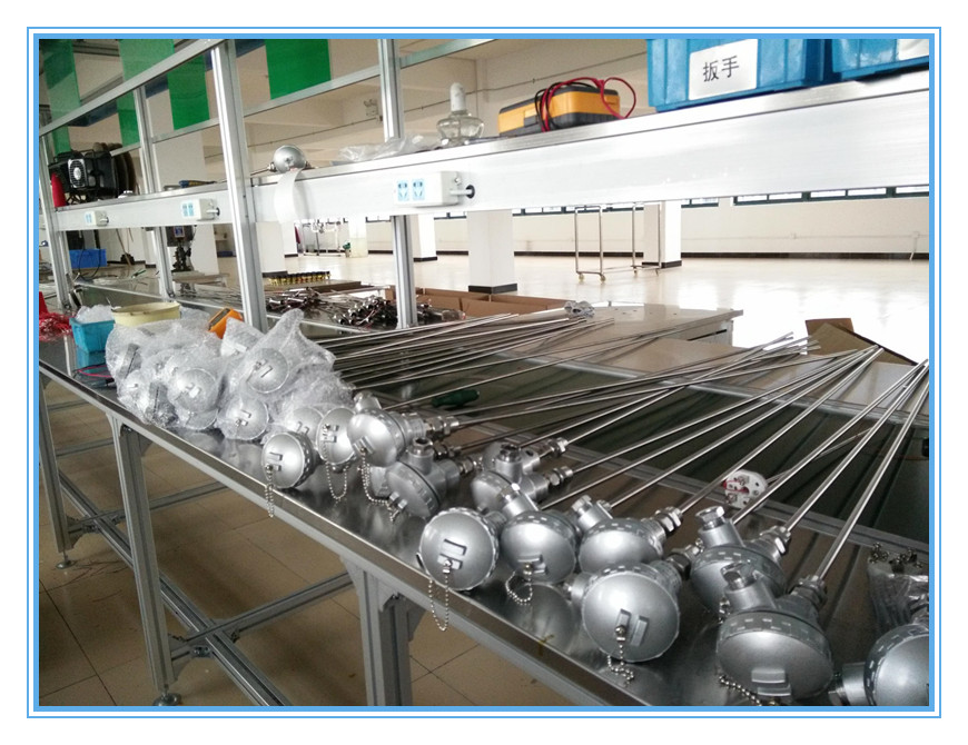 熱電阻、pt100熱電阻、鎧裝熱電阻、裝配式熱電阻生產(chǎn)車(chē)間